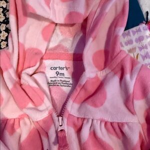 Carter's Pink Dot Baby Jacket